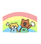 【文字なし】ゆるかわ動物のんびりスタンプ（個別スタンプ：15）