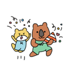 【文字なし】ゆるかわ動物のんびりスタンプ（個別スタンプ：17）