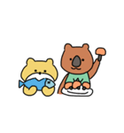【文字なし】ゆるかわ動物のんびりスタンプ（個別スタンプ：18）