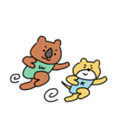 【文字なし】ゆるかわ動物のんびりスタンプ（個別スタンプ：25）