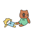 【文字なし】ゆるかわ動物のんびりスタンプ（個別スタンプ：30）