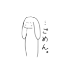 手抜きうさぎすたんぷ！2（個別スタンプ：10）