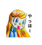 現役女子高生な美術部の描いたLINEスタンプ（個別スタンプ：10）