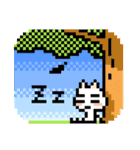 どこでもいっしょ ドット絵シリーズ（個別スタンプ：34）