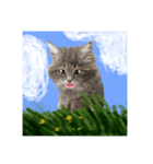 猫ちゃんの日常癒される毎日♯3（個別スタンプ：22）