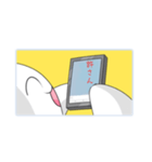 クンヤがスマホに出るスタンプ（個別スタンプ：4）