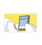 クンヤがスマホに出るスタンプ（個別スタンプ：7）