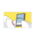 クンヤがスマホに出るスタンプ（個別スタンプ：8）