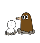 文字なしヤマサキ（個別スタンプ：19）