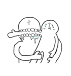 文字なしヤマサキ（個別スタンプ：21）