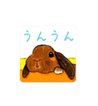 色んなうさぎと動物たち♪手書きです☆（個別スタンプ：2）