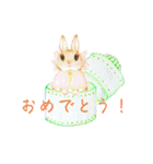 色んなうさぎと動物たち♪手書きです☆（個別スタンプ：31）