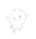 ちーぼーの絵 文字なし版（個別スタンプ：37）