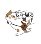 脱力系三毛猫の自由な日常（個別スタンプ：8）