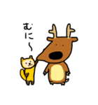 えぞしかくん <クライミング編>（個別スタンプ：34）