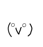 顔文字スタンプ_2（個別スタンプ：12）