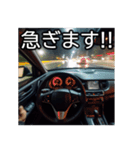 ⚫車でドライブ (一人称視点)（個別スタンプ：33）