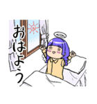 ツインテ天ちゃん（個別スタンプ：1）