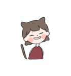 にゃんちゃんとポポ（個別スタンプ：1）