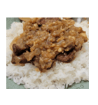 食品シリーズ : 牛丼（個別スタンプ：1）