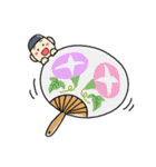 ゆるゆるQノ一君 夏！（個別スタンプ：31）