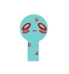 人生ゲーム(過酷なコマ達)（個別スタンプ：1）