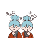 【ゆるーい】えーるくんとれーゔぇちゃん（個別スタンプ：18）