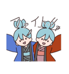 【ゆるーい】えーるくんとれーゔぇちゃん（個別スタンプ：24）