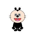 前歯がキュートなここちゃん（個別スタンプ：1）