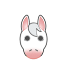 白毛馬ちゃん（個別スタンプ：9）