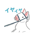 白毛馬ちゃん（個別スタンプ：16）