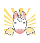 白毛馬ちゃん（個別スタンプ：36）