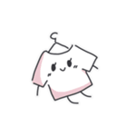 Tシャツさんの挨拶アクション（個別スタンプ：1）