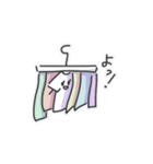 Tシャツさんの挨拶アクション（個別スタンプ：9）