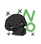 黒ぷぅスタンプ（個別スタンプ：6）