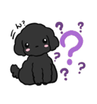 黒ぷぅスタンプ（個別スタンプ：7）