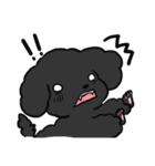 黒ぷぅスタンプ（個別スタンプ：28）