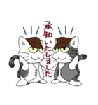 ベビス猫と仲間たち Vol.1（個別スタンプ：3）