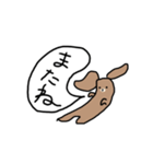宇宙空間に飛ばされた犬（個別スタンプ：1）
