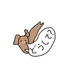 宇宙空間に飛ばされた犬（個別スタンプ：8）