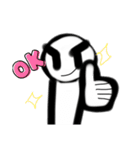 絵、下手デス。（個別スタンプ：7）