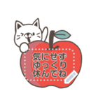 シュールねこ☆メッセージスタンプ（個別スタンプ：5）