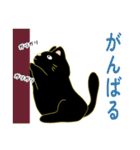 うちの黒ネコは招き猫（個別スタンプ：31）