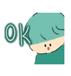 ゆるかわ人間（個別スタンプ：2）