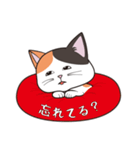 にゃんちょこりん(三毛猫)（個別スタンプ：5）