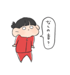 吹き出し女の子。（個別スタンプ：5）