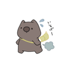 ウォンバットです。（個別スタンプ：11）