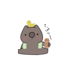 ウォンバットです。（個別スタンプ：25）