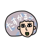 毎日使える！Colorful hair GIRL（個別スタンプ：15）