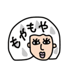 毎日使える！Colorful hair GIRL（個別スタンプ：28）